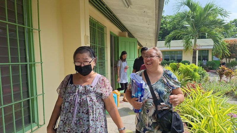 Mission team visiting an outreach