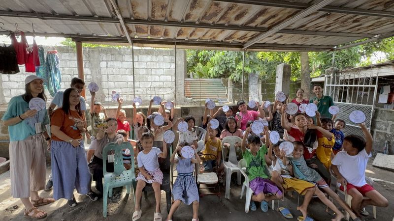 Youth encouraged during the mission trip