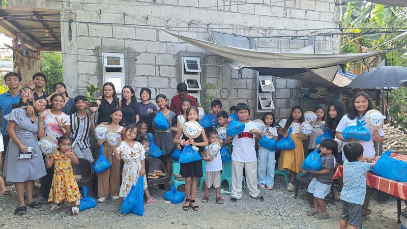 Children in a church children's ministry